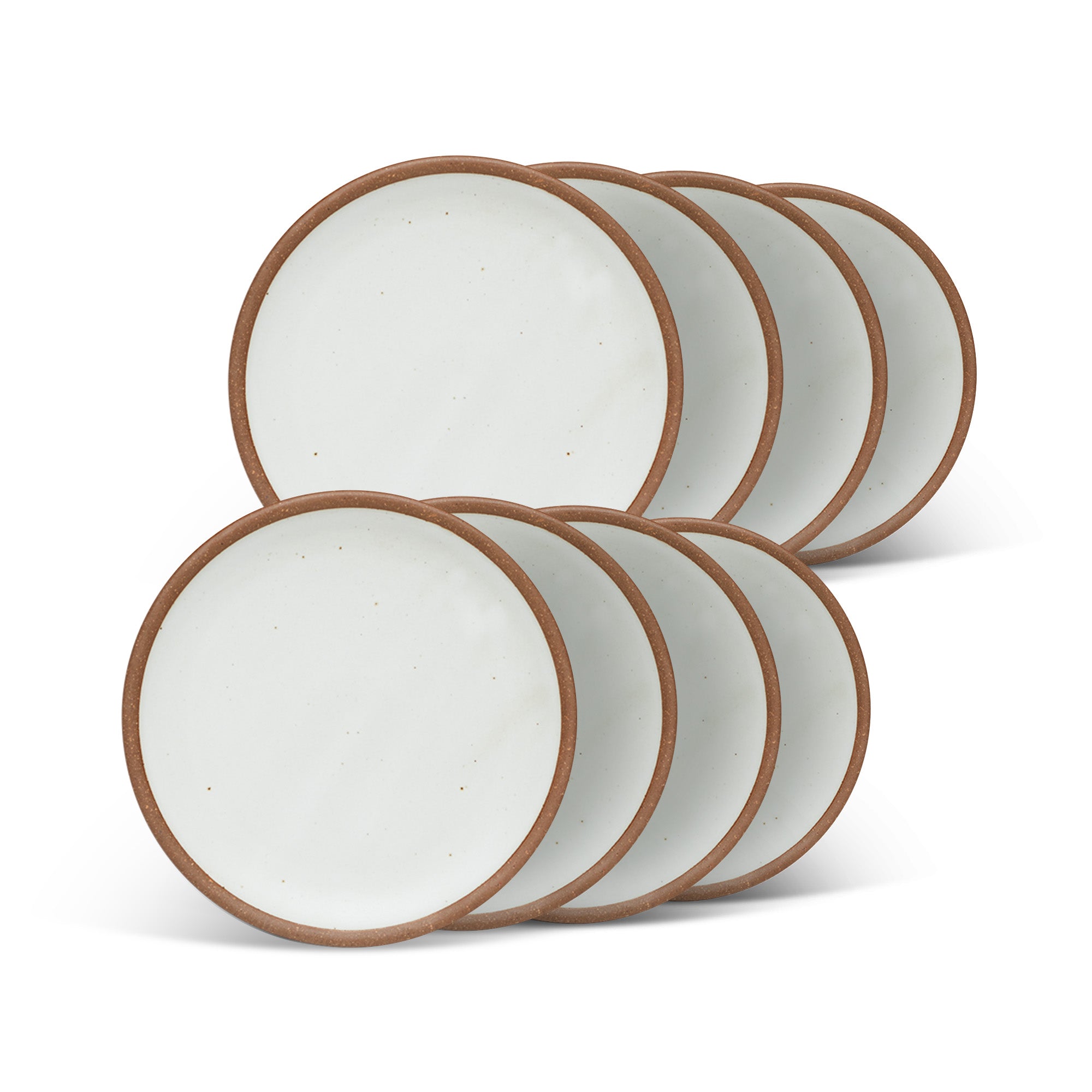 Cake Plate 8-Pack - Eggshell
