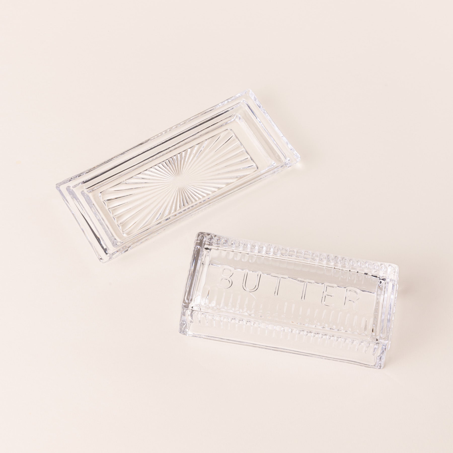 Glass Butter Dish (East Fork)