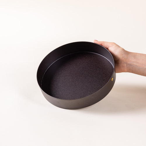 Spun Iron Cake Pan