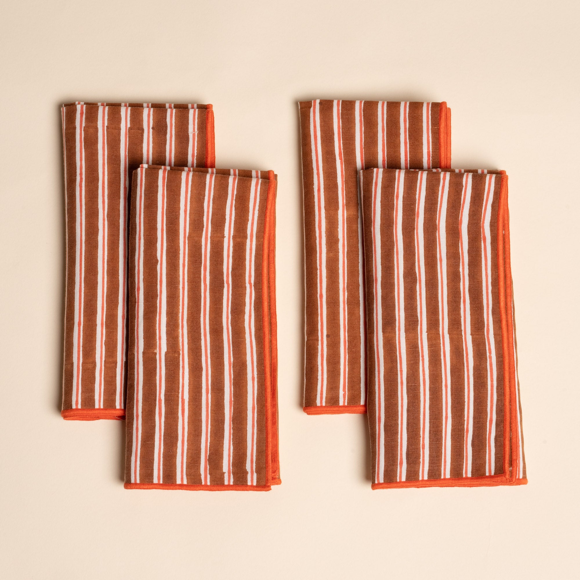 East Fork Striped Linen Napkin, Set of 4