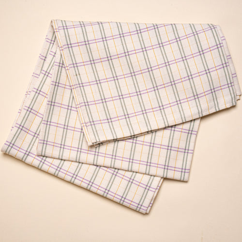 Hudson Grid Tablecloth