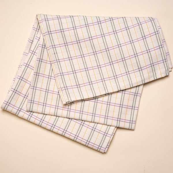 Hudson Grid Tablecloth
