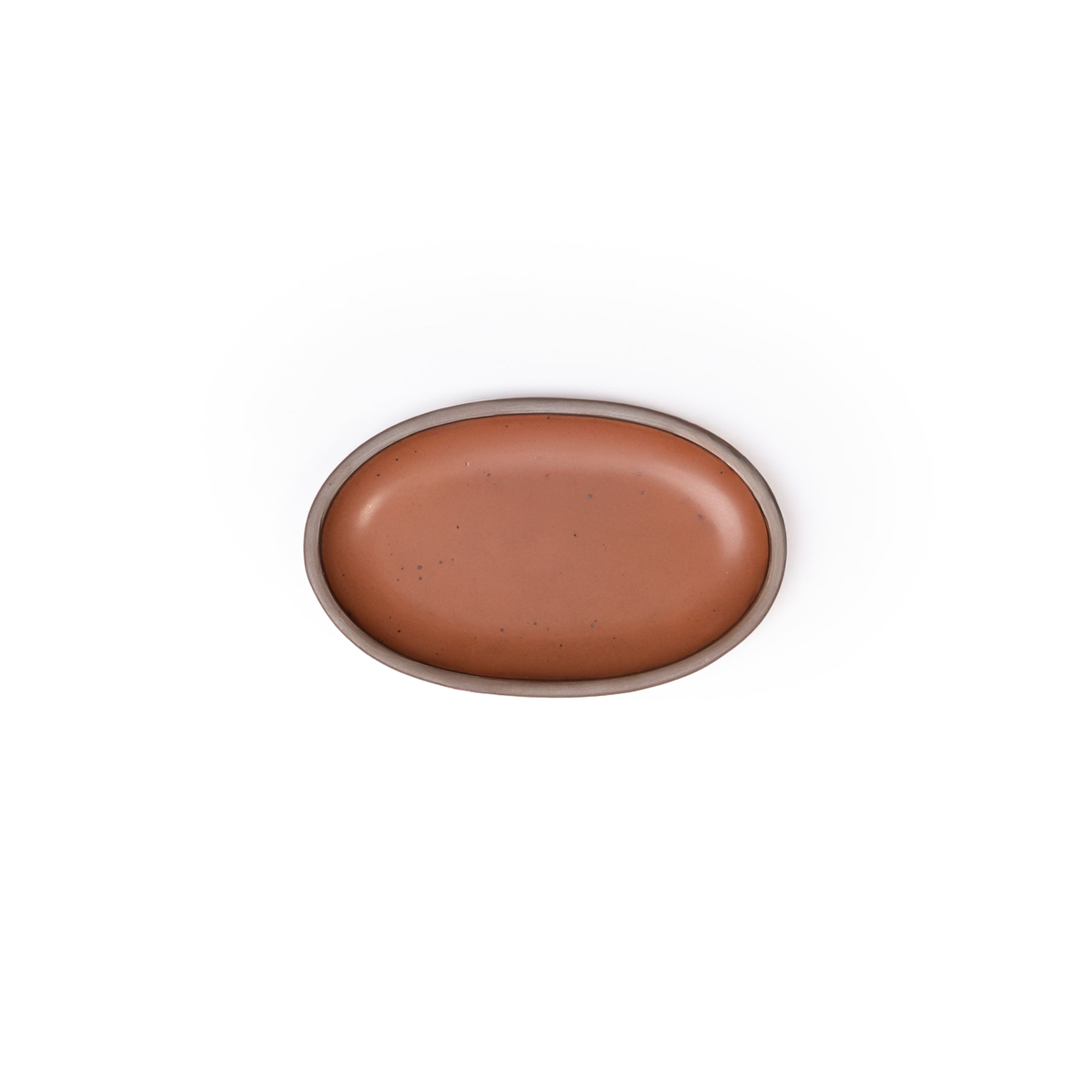 Small Oval Platter in Amaro
