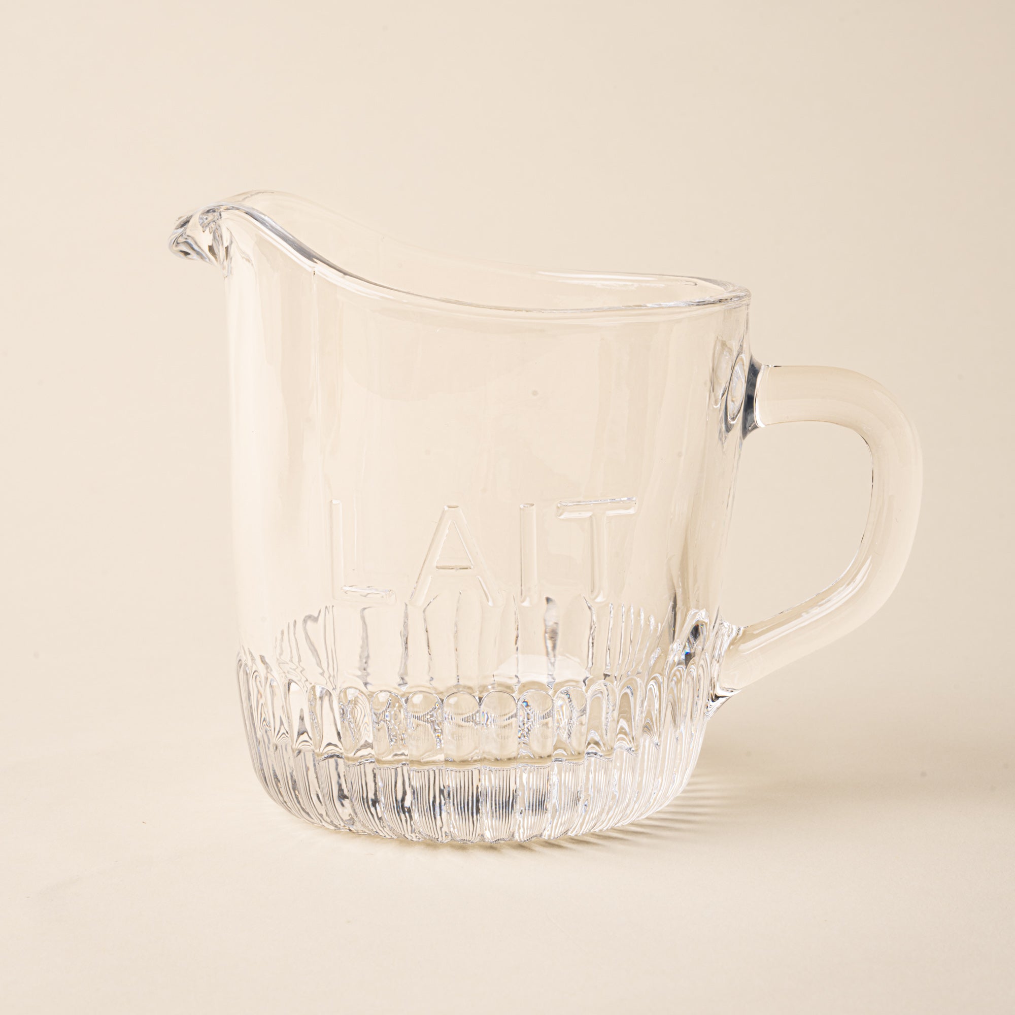 Glass Lait Creamer