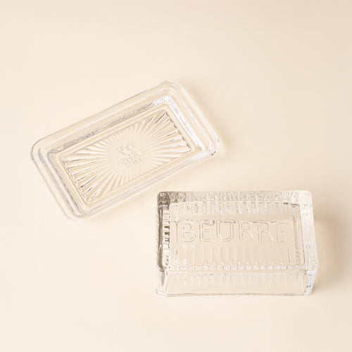 Glass Beurre Dish