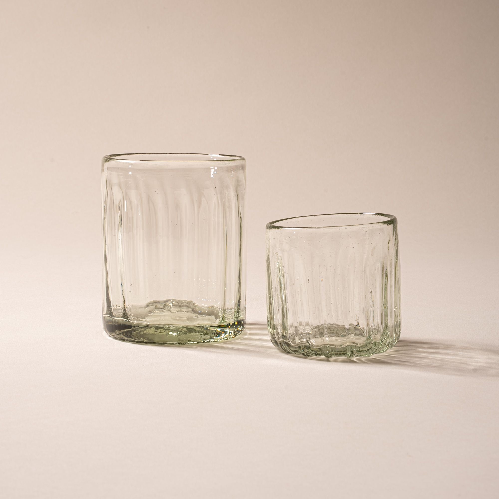 Ripple Recycled Glassware