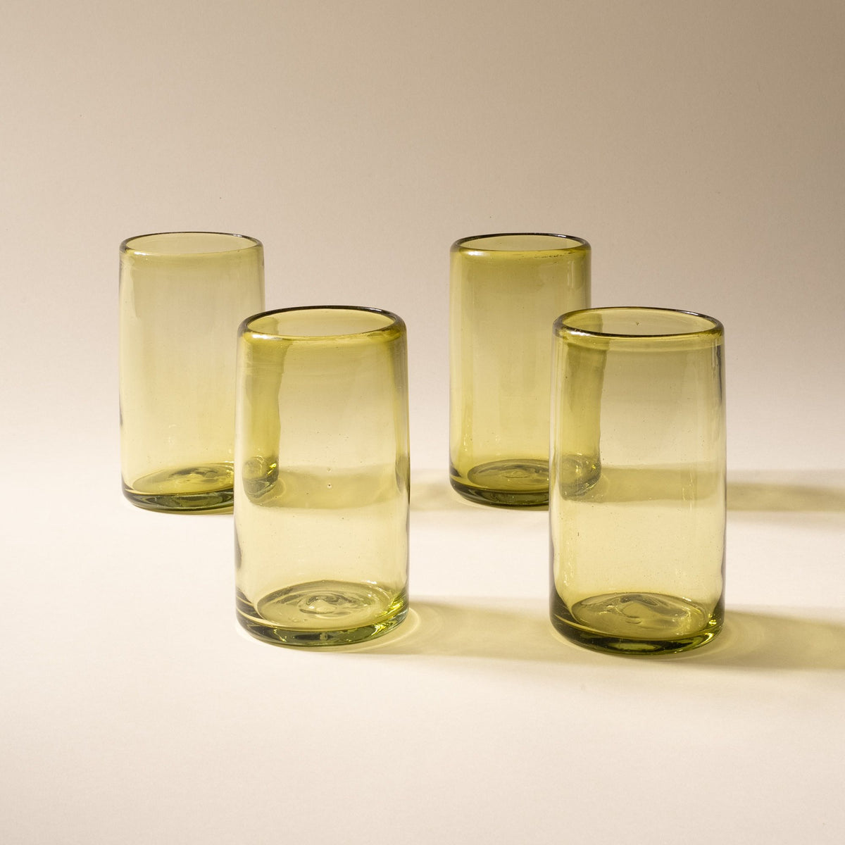 Handblown Glass Tumbler, Set of 4