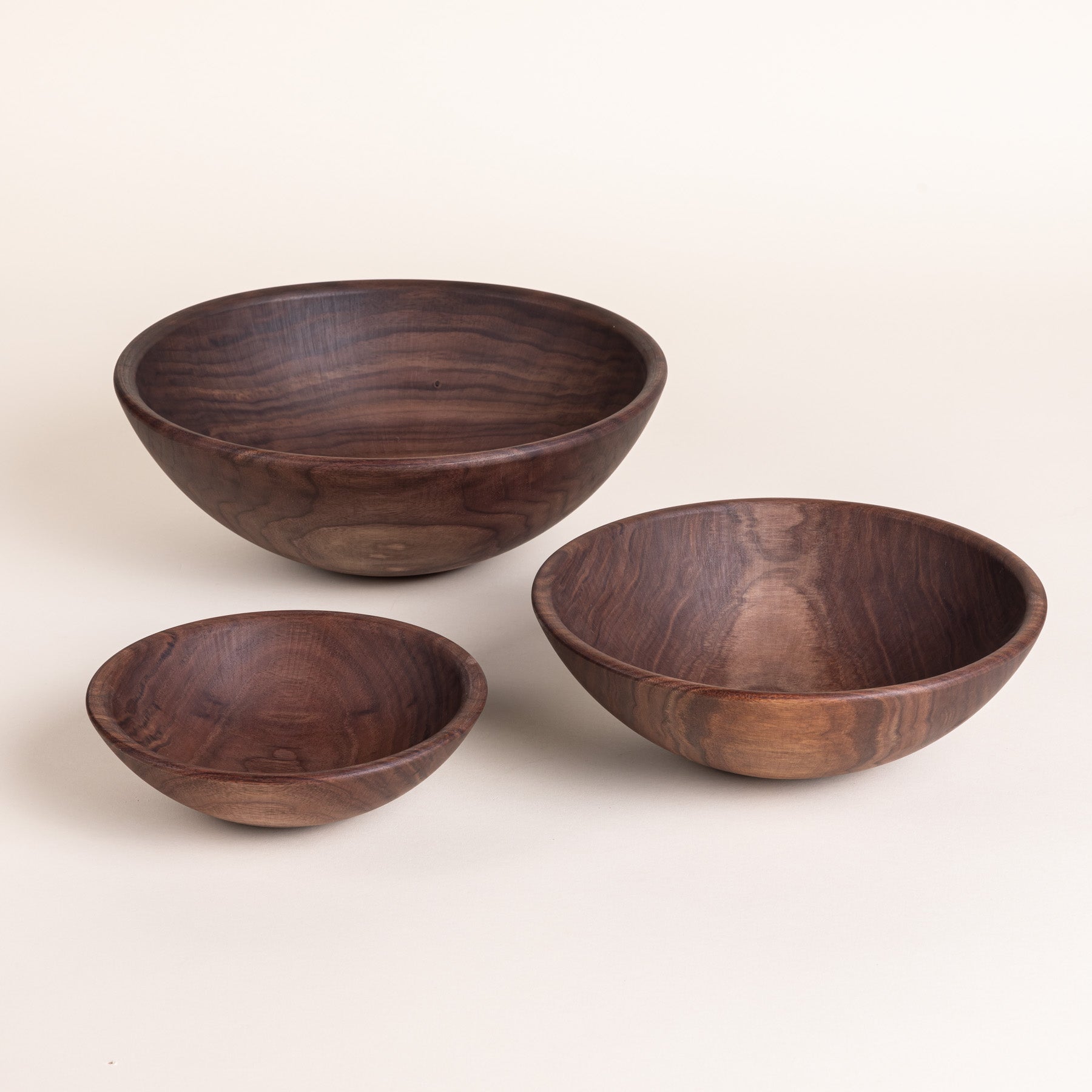 East Fork Solid Wood Bowls - Nesting Set / Walnut
