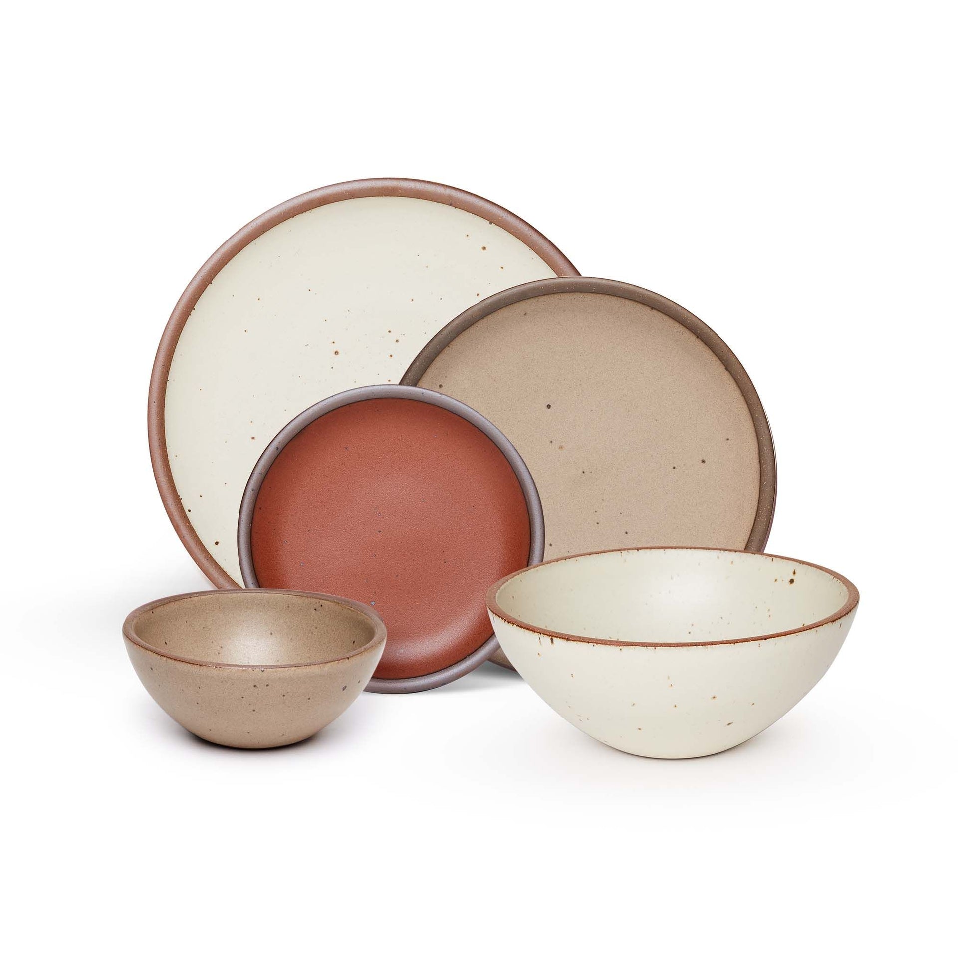 Potter's Dinner Set in "Classic Warm"