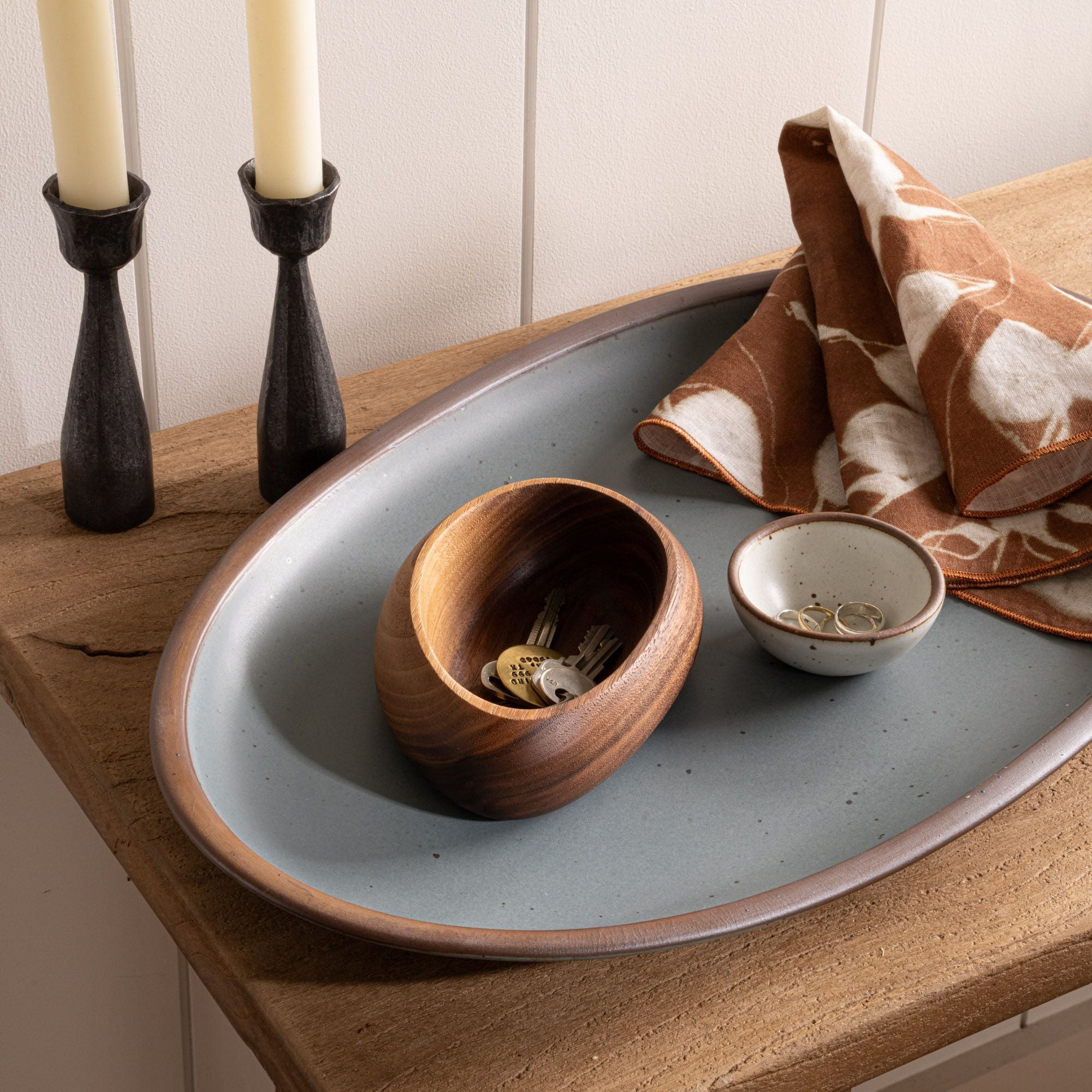 Oval Platter in Big Sky - Thumbnail 3