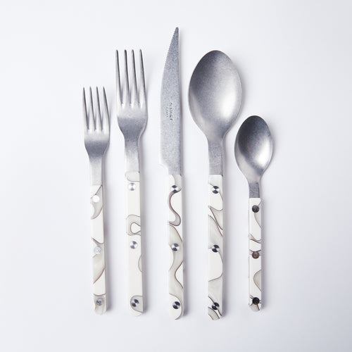 Bistrot Vintage Dune Flatware, 5-Piece Set