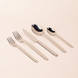 Loft Steel Flatware, 5-Piece Set